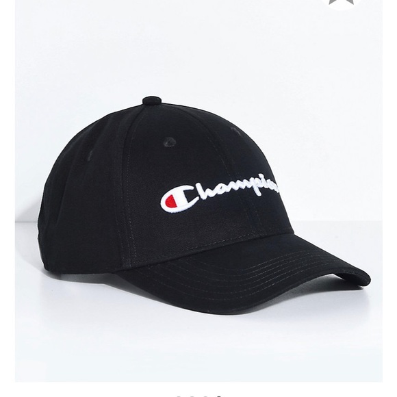 Champion Other - Champion Classic Twill Black Strapback Hat